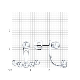 Серьги SOKOLOV - Серебро 925 (арт. 94027208)