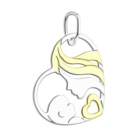 Подвеска Diamant - Серебро 925 (арт. 94-130-01424-1)