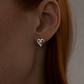 Серьги SOKOLOV - Серебро 925, Фианит (арт. 94026019)