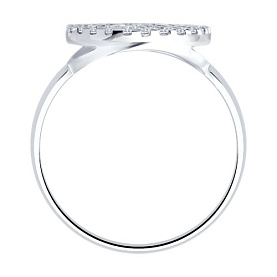 Кольцо SOKOLOV - Серебро 925, Фианит (арт. 94014455)