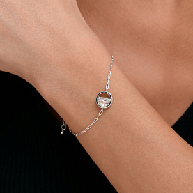 Браслет SOKOLOV - Серебро 925, Фианит (арт. 94051669)