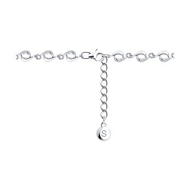 Браслет SOKOLOV - Серебро 925, Топаз, Фианит (арт. 92050163)