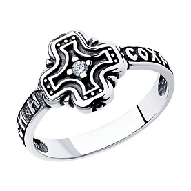 Кольцо Diamant - Серебро 925, Фианит (арт. 95-110-00950-1)