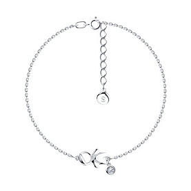 Браслет SOKOLOV - Серебро 925, Фианит (арт. 94050347)