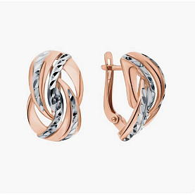 Серьги Аквамарин - Серебро 925 (арт. 33382.6)