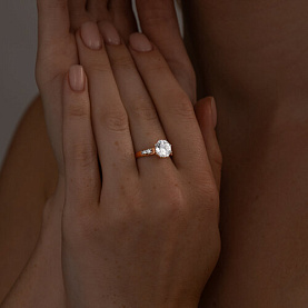 Кольцо SOKOLOV - Серебро 925, Фианит (арт. 93011031)