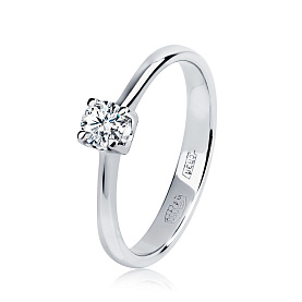 Кольцо Platinum Lab. - Платина 950, Бриллиант (арт. ПК-096-01)