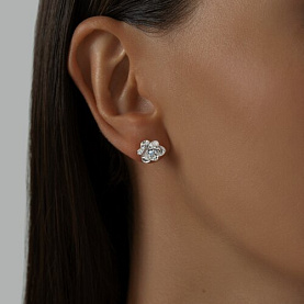 Серьги SOKOLOV - Серебро 925, Фианит (арт. 94023190)