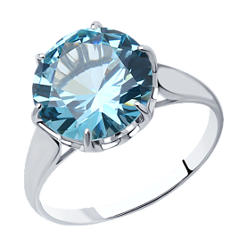 Кольцо SOKOLOV - Серебро 925, Синтетический ситалл (арт. 92011244)