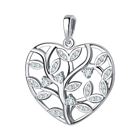 Подвеска Talant - Серебро 925, Фианит (арт. 50-72-0001-10619)