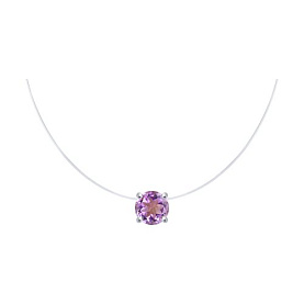Колье SOKOLOV - Серебро 925, Аметист (арт. 92070054)